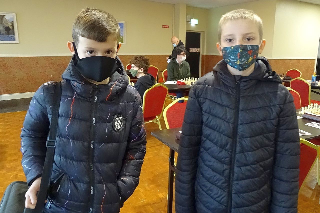 George Stack and Conor Sheehan at Ennis Open 2021