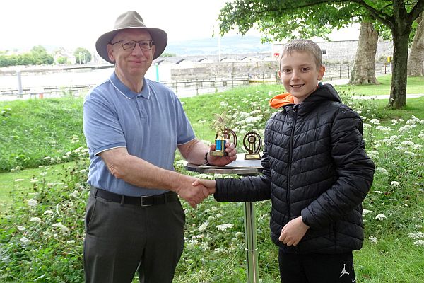 Conor Sheehan Tom White trophy