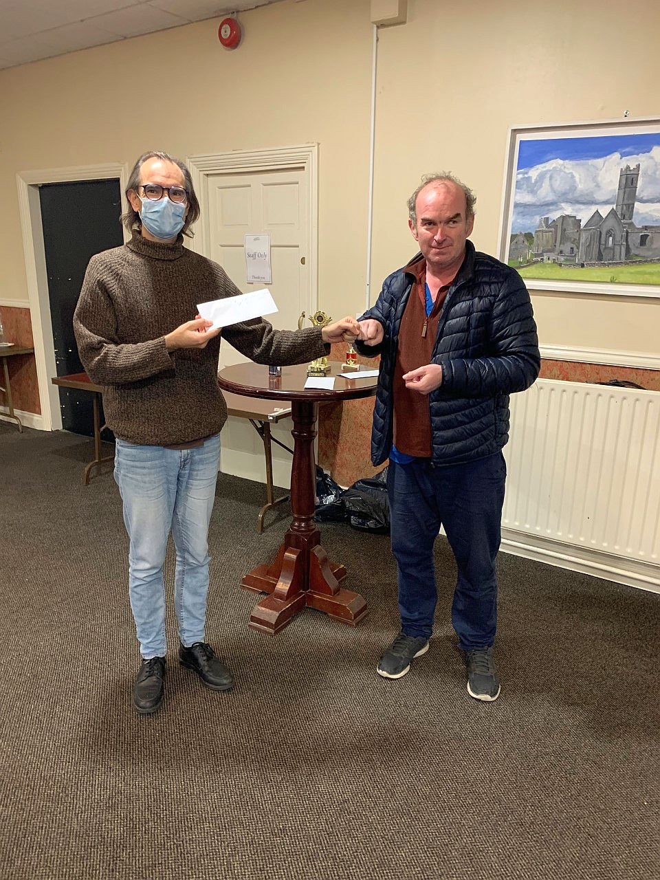 Juan R Rodriguez Fernandez 2nd at Ennis Open 2021