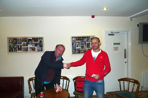 John Cassidy nad Josef Holzbar blitz winners 