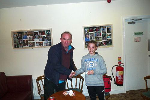 James Naughton third in blitz 