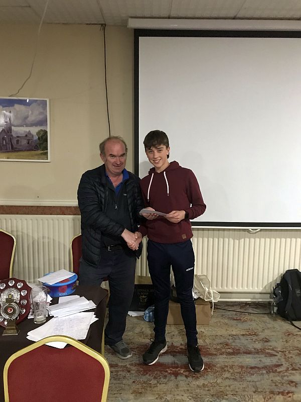 Scott Fitzgerald joint 3rd place in U-1400 section