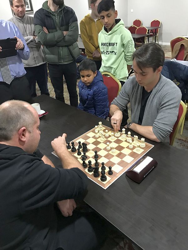 Best of 4  Blitz playoff game 2 IM Oleg v FM Zalan