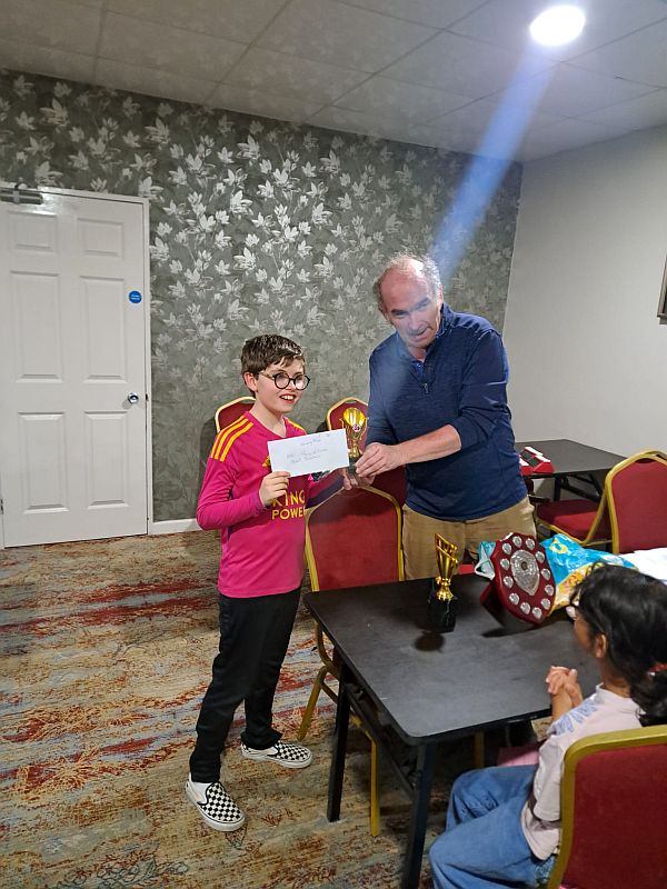 Henry Williams grading prize in U-1400 section
