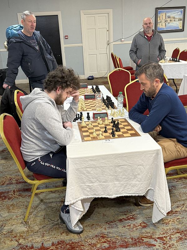 Joint 1st place playoff game 1 Jamie Comley v Stephen Jessell