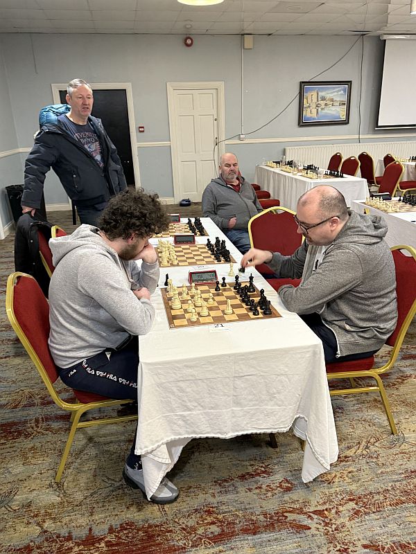 Joint 1st place playoff game 2 Jamie Comley v Rory Quinn