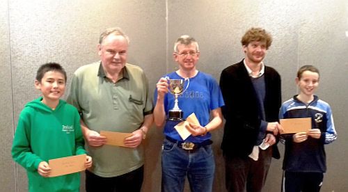 Joe Browne all the section winners