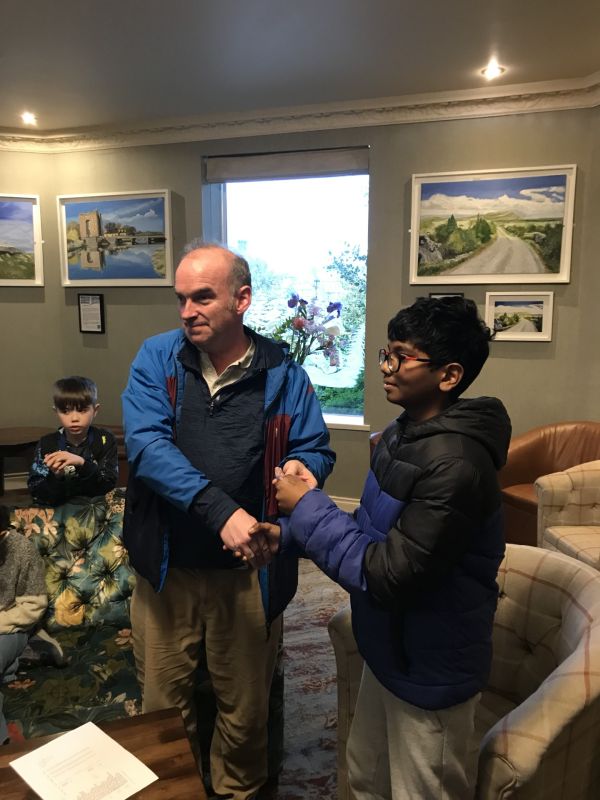 2024 Munster Junior U12 joint 2nd Eshaan