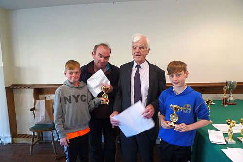 TWCup 2017 Best Junior Dylan Murphy and Ronan Marron 