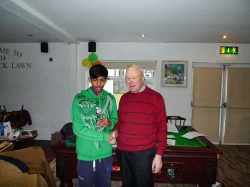 2014 Tom White best junior Kevin Singpurwala