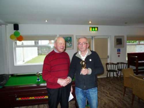 2014 Tom White runner-up Gerry Casey