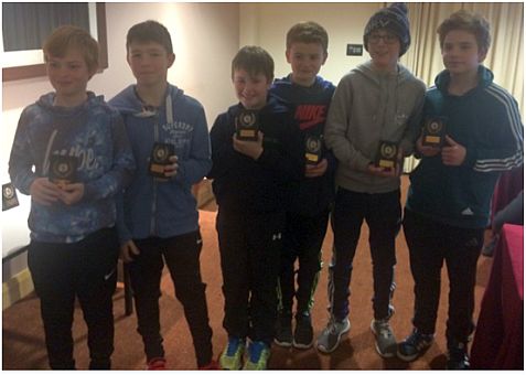 West of Ireland 2017 Shield winners Ennis National Junior team    