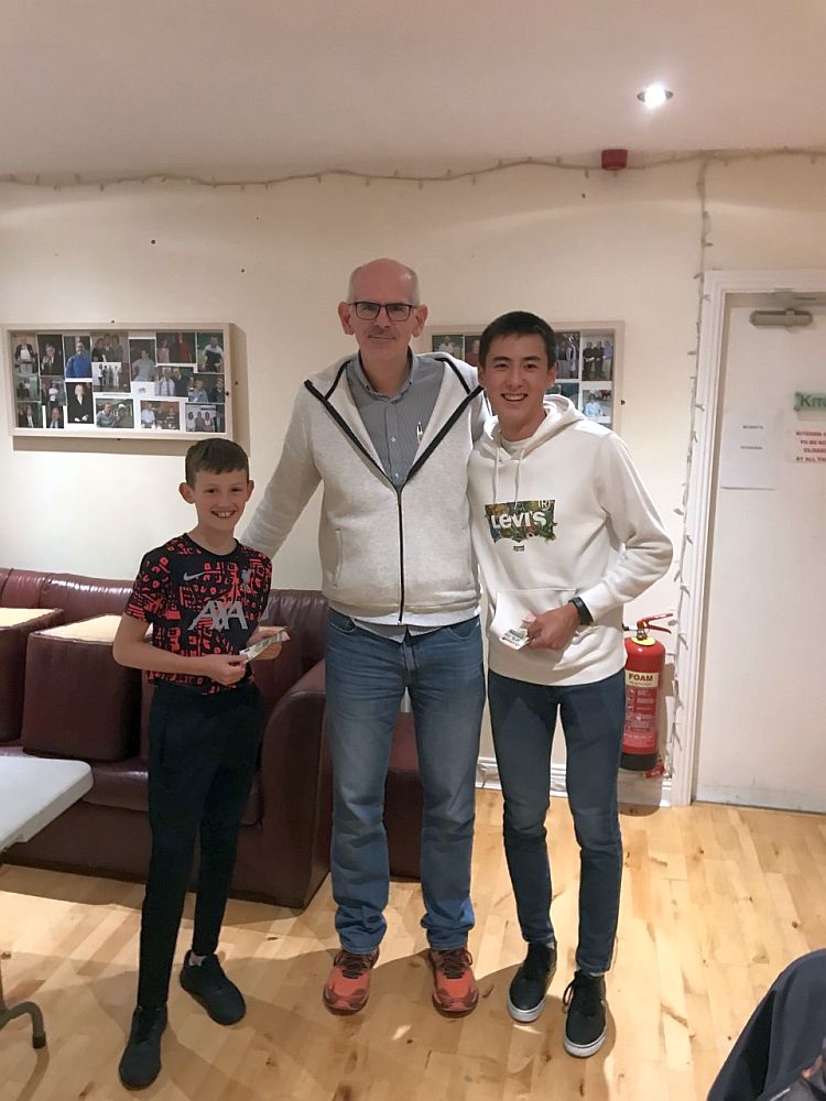 Con Kirby and George Stack joint 2nd Club blitz 22 Sept 2022 