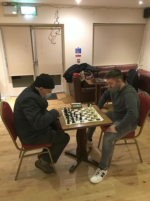 Ian Kavanagh v Des Fanning rd 1 Xmas blitz 2021