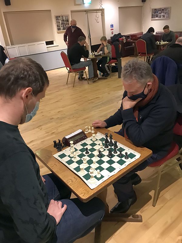 Dovydas v Paul McGurran rd 1 Xmas blitz 2021