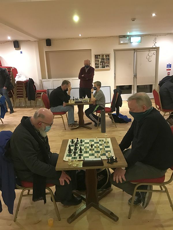 Liam O'Brien v Tony Ryan rd 1 Xmas blitz 2021